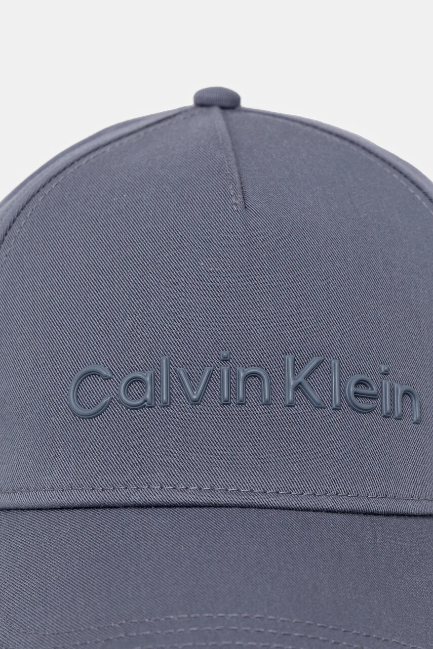 Бавовняна бейсболка Calvin Klein однотонна K50K511987