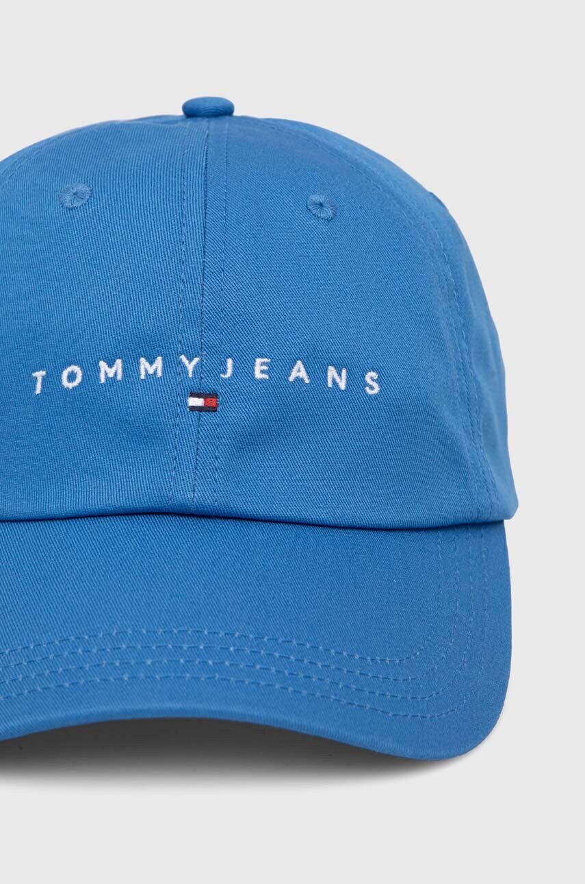 Бавовняна бейсболка Tommy Jeans з аплікацією AM0AM12894
