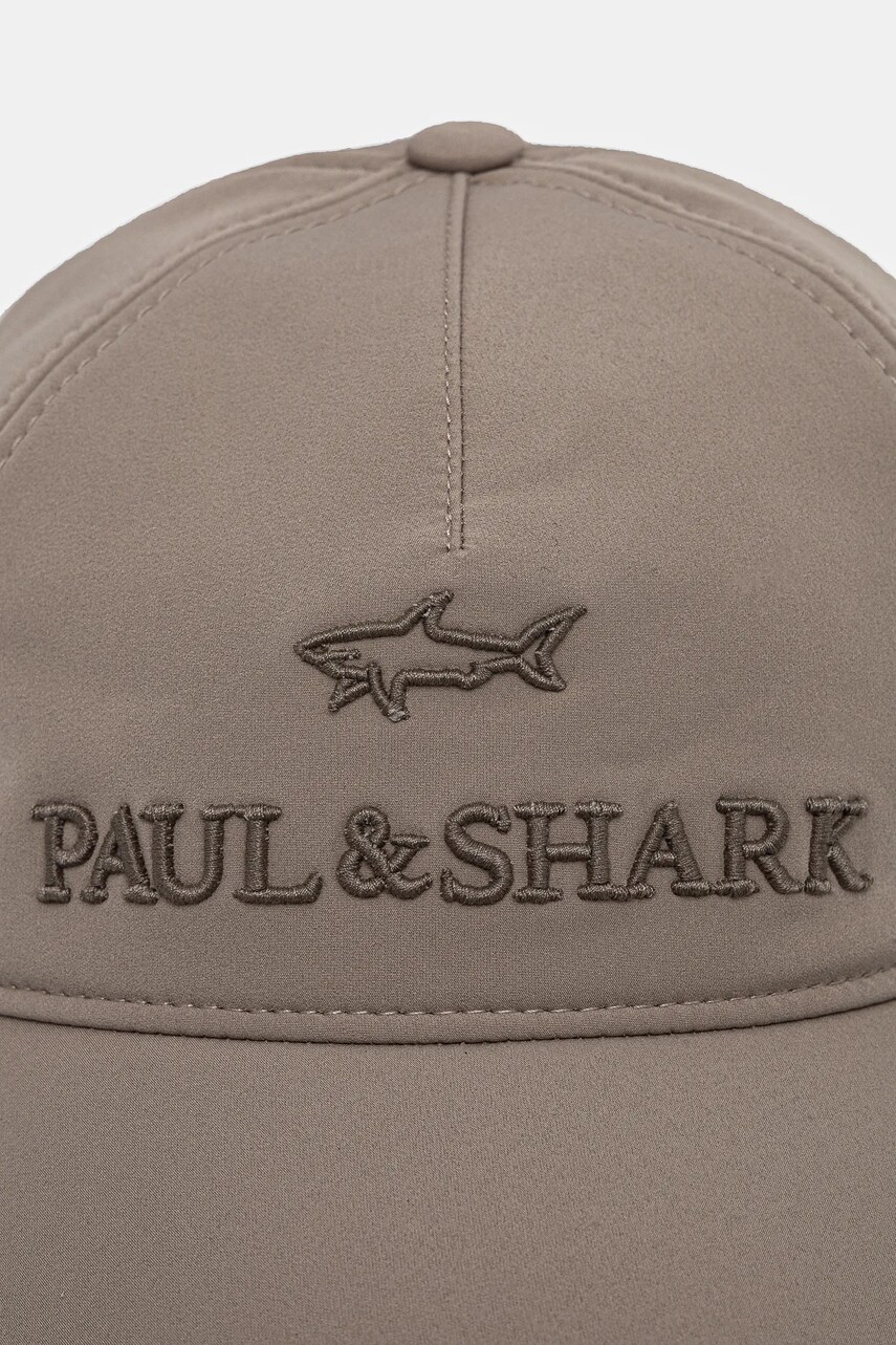 Кепка Paul&Shark колір бежевий з аплікацією 14317112