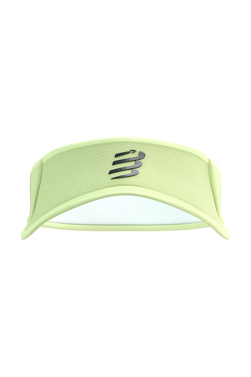 Козирок від сонця Compressport Visor Ultralight колір зелений з принтом XHWU3894