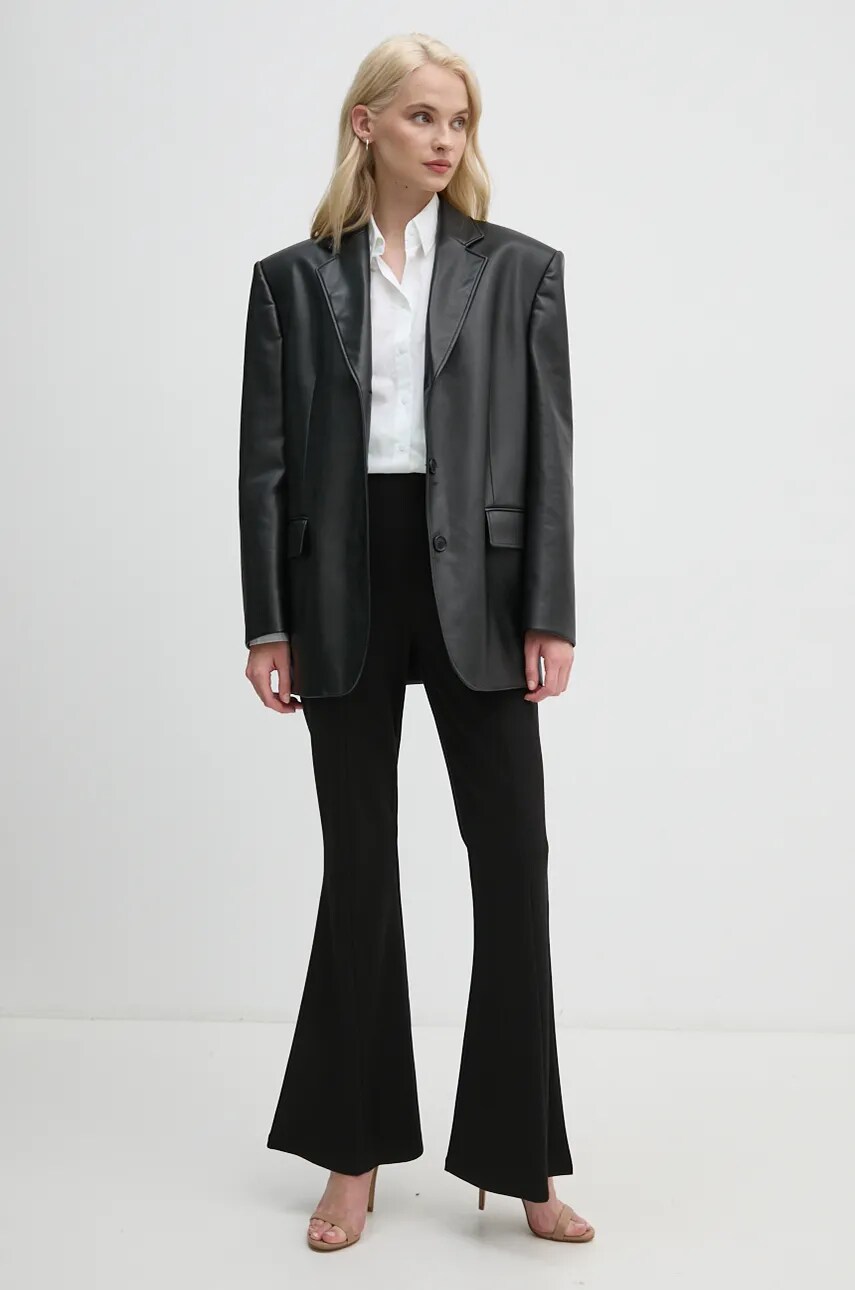 Бавовняна сорочка Calvin Klein Jeans жіноча колір бежевий relaxed класичний комір J20J224436