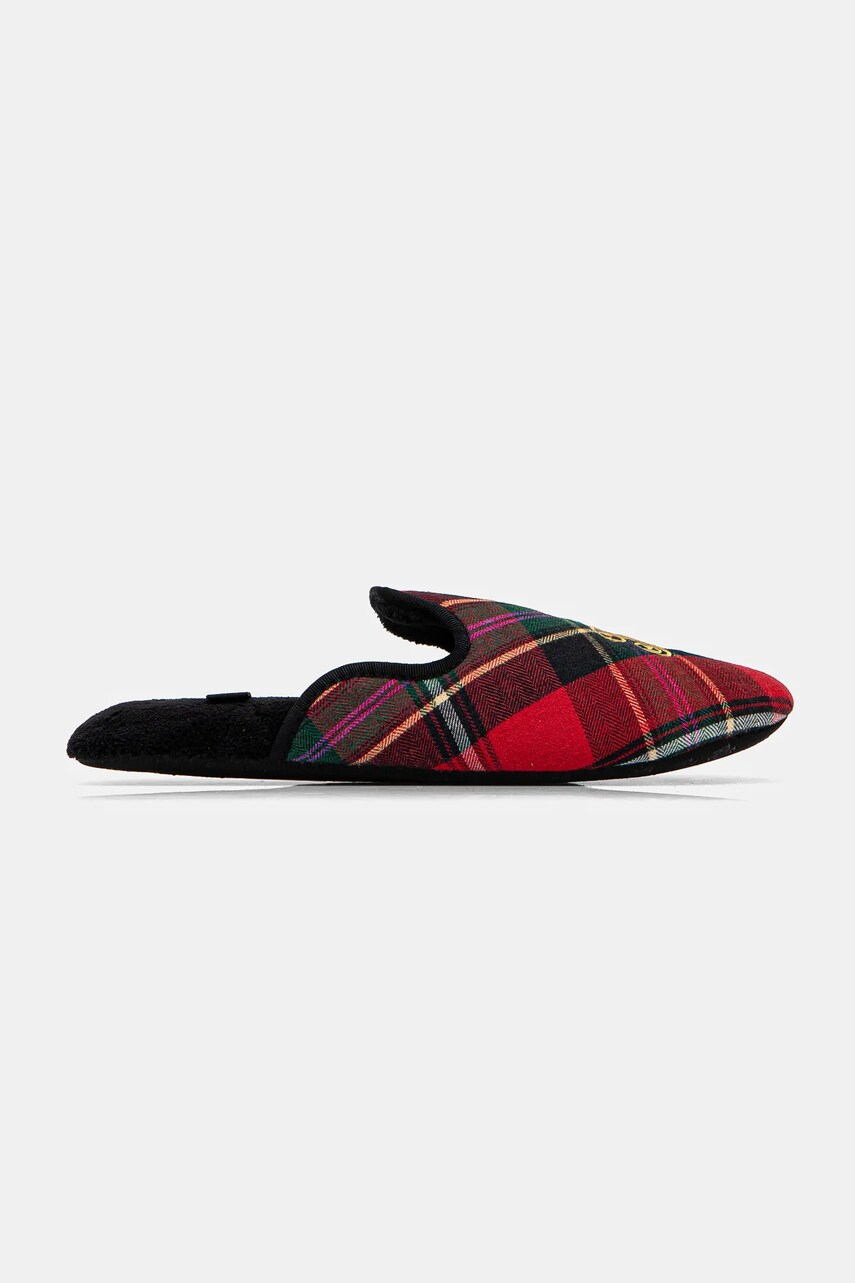 Тапочки Lauren Ralph Lauren колір червоний ILN02372