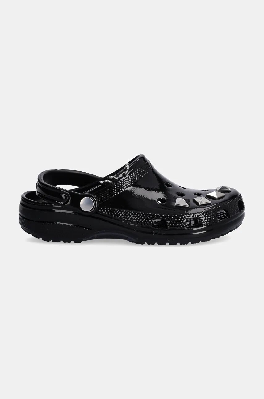 Шльопанці Crocs Classic Studded Clog жіночі колір чорний 210390