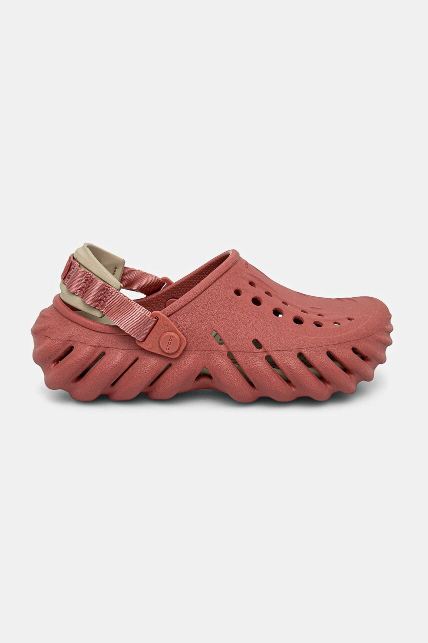 Шльопанці Crocs X - (Echo) Clog жіночі колір рожевий 207937