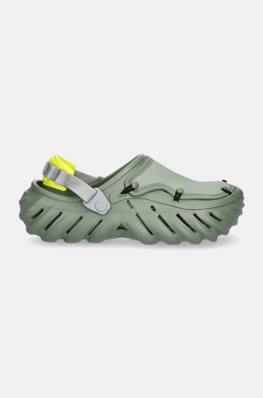 Шльопанці Crocs Echo Ripstop Clog колір зелений 210334