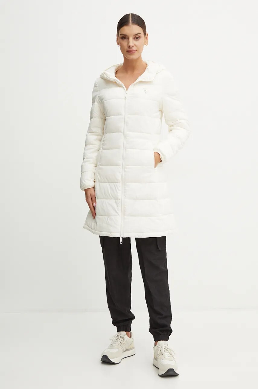 Куртка Guess NEW ALETA жіноча колір білий зимова V4YL05 WF3X0