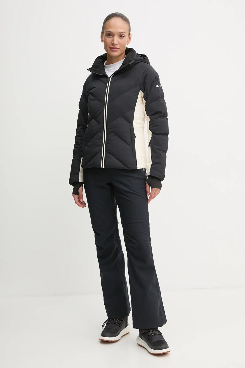 Куртка Roxy Snowdrift колір чорний ERJTJ03491