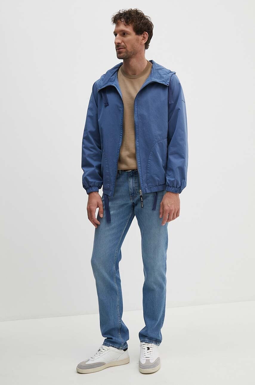 Бавовняна куртка Pepe Jeans TOD перехідна PM402990