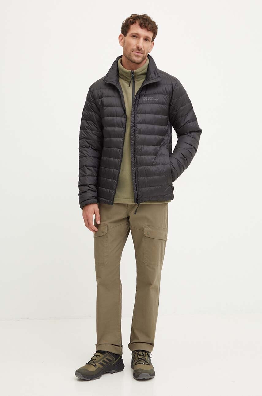 Спортивна пухова куртка Jack Wolfskin Pilvi колір чорний 1207701