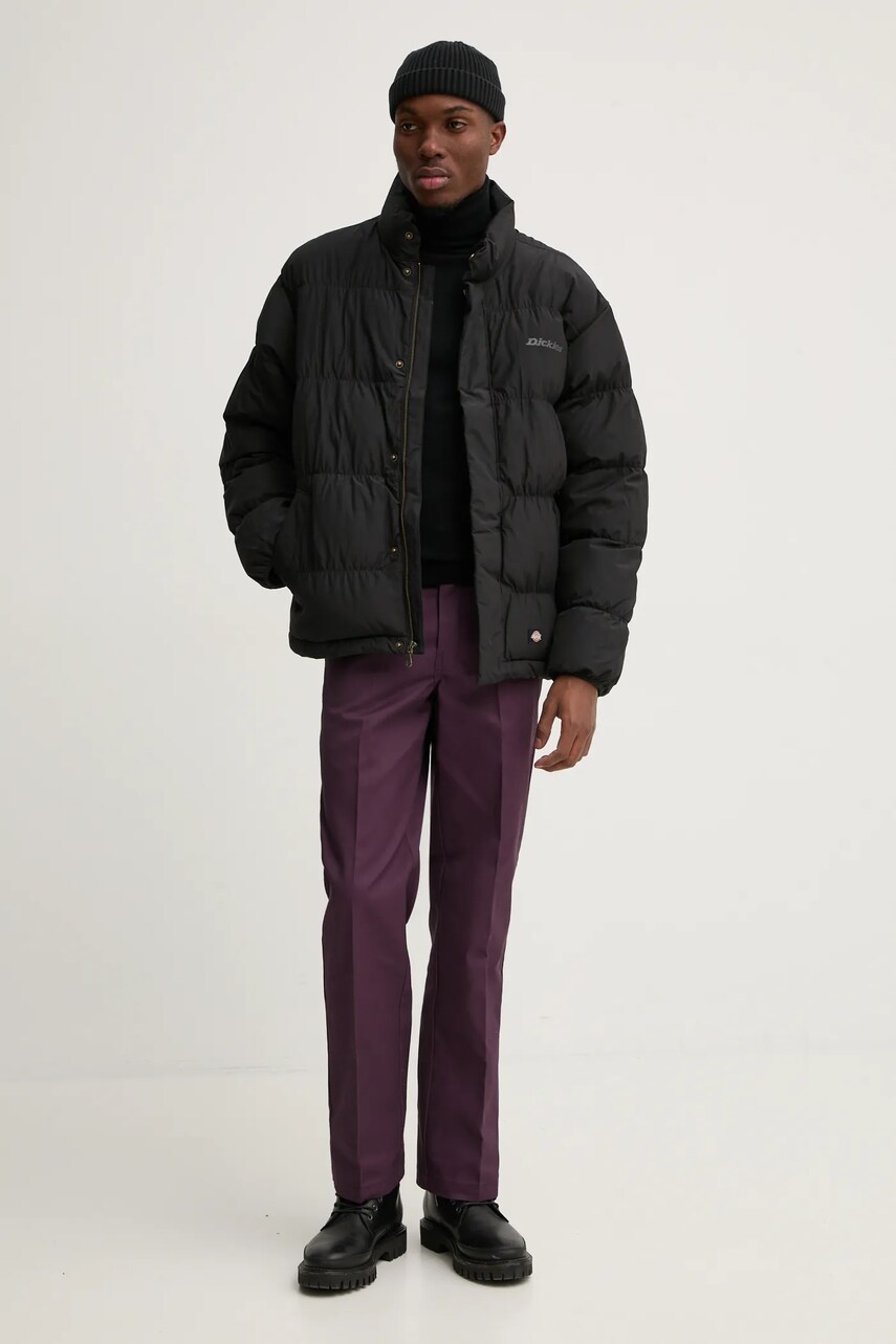 Куртка Dickies SCOBEY чоловіча колір чорний зимова DK0A4Z34
