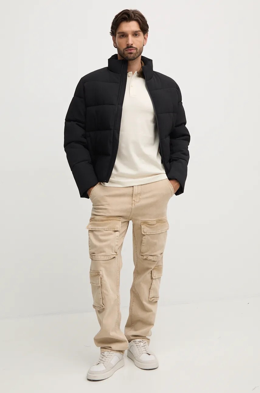Куртка Calvin Klein чоловіча колір чорний зимова K10K113458