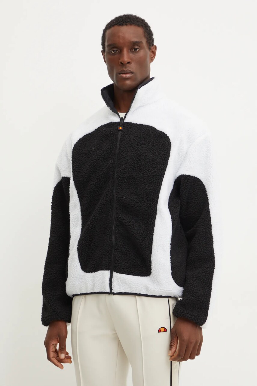 Двостороння куртка Ellesse PALLATINI чоловіча колір білий перехідна oversize SHX20981