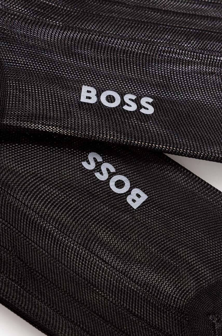 Шкарпетки BOSS жіночі колір чорний 50518942