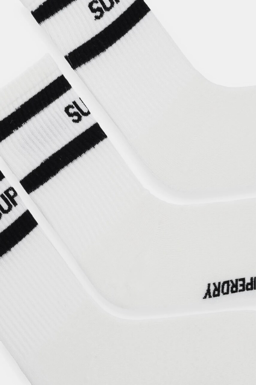 Шкарпетки Superdry 3-pack чоловічі колір білий M3110462A-C7K