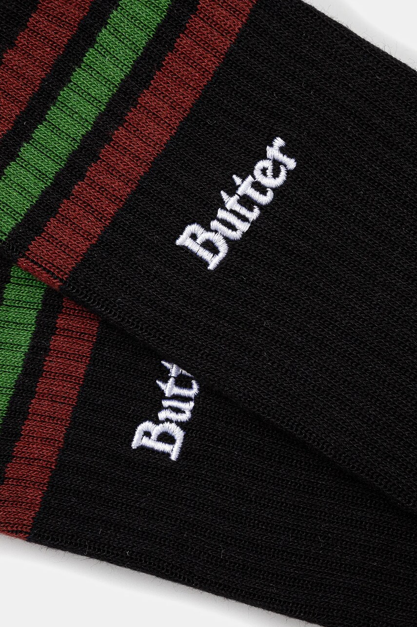 Шкарпетки Butter Goods Stripe Socks чоловічі колір чорний BG243912