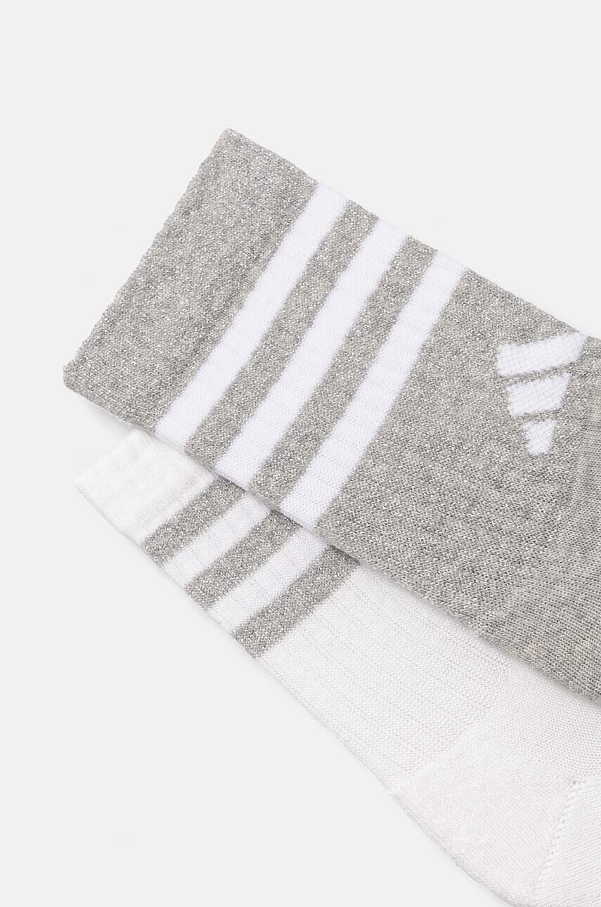 Шкарпетки adidas Essentials 2-pack колір білий IY7819