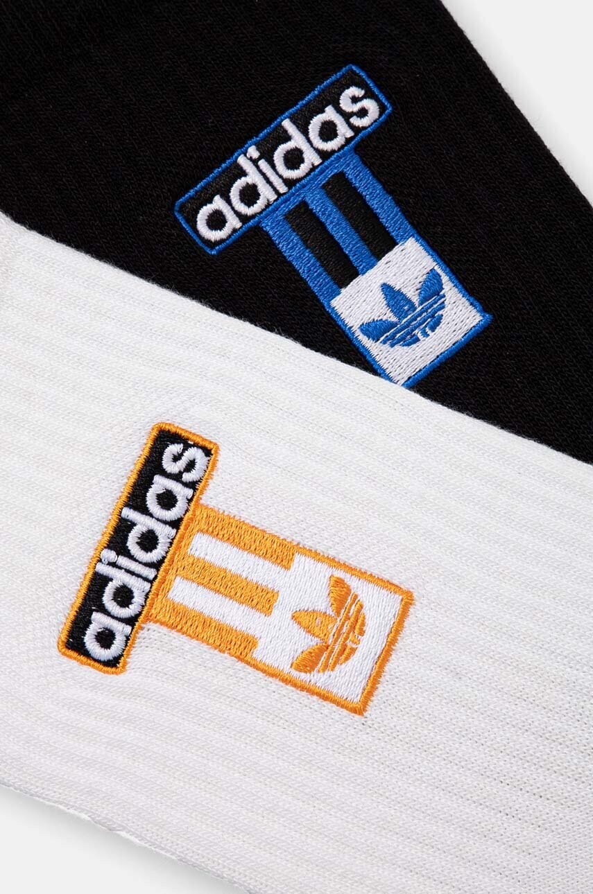 Шкарпетки adidas Originals 2-pack колір білий IW8521