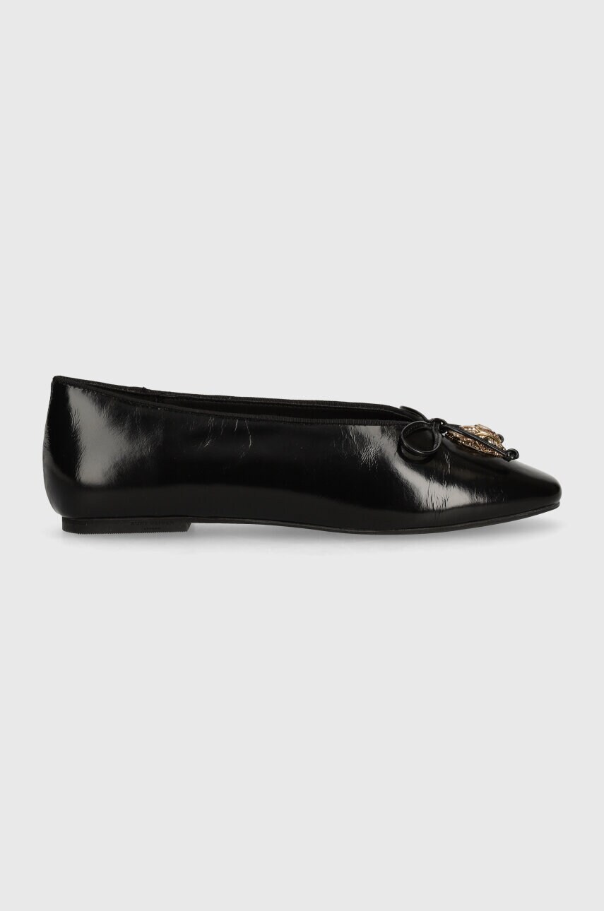 Шкіряні балетки Kurt Geiger London Sloane Eagle Ballerina колір чорний  2657700309
