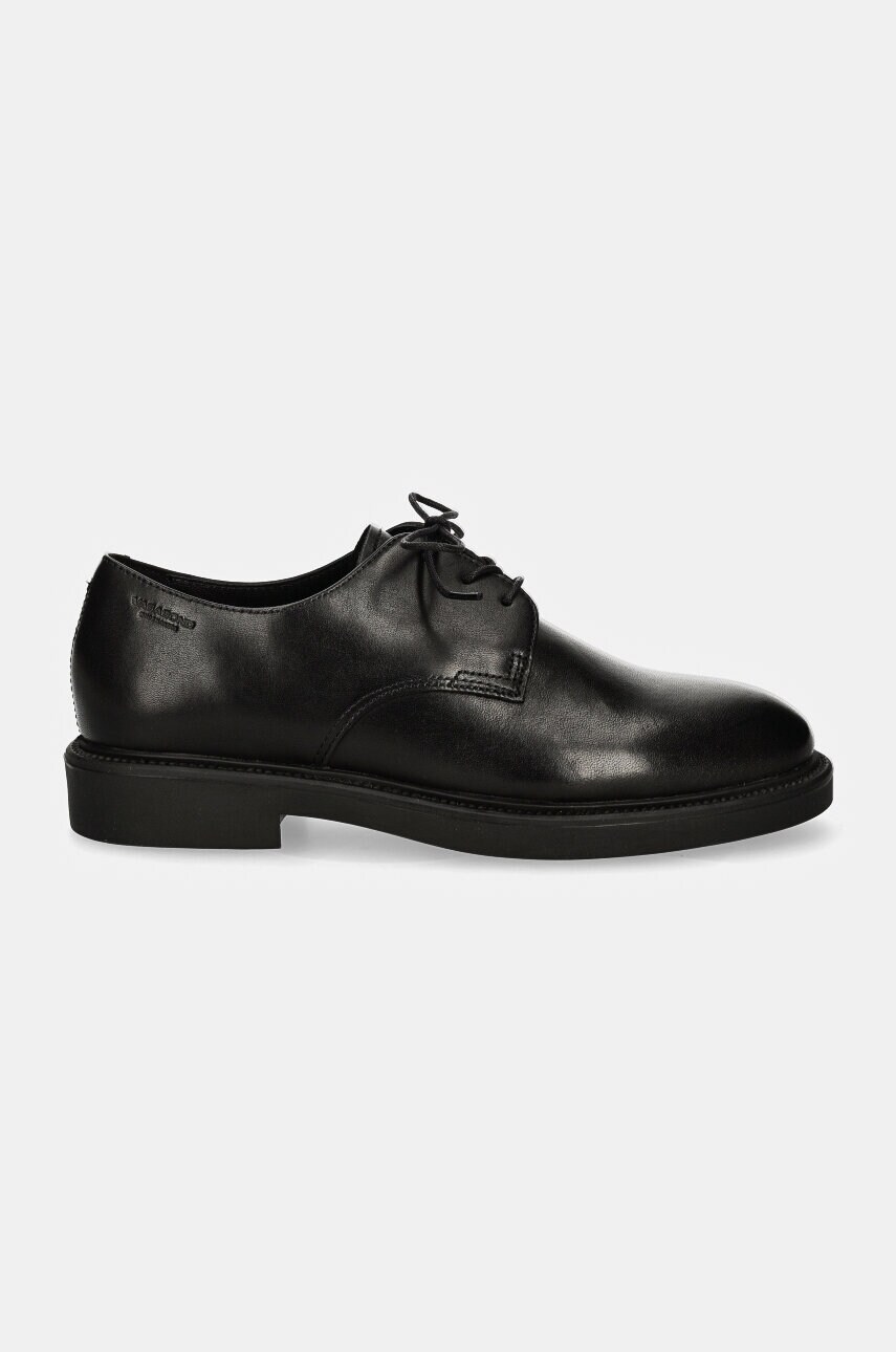 Шкіряні туфлі Vagabond Shoemakers ALEX W жіночі колір чорний на плоскому ходу 5848-001-20