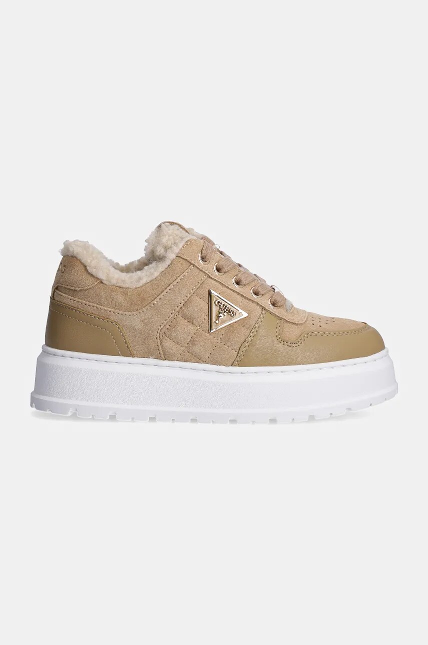Кросівки Guess TERRIA колір бежевий FLFTER SUE12