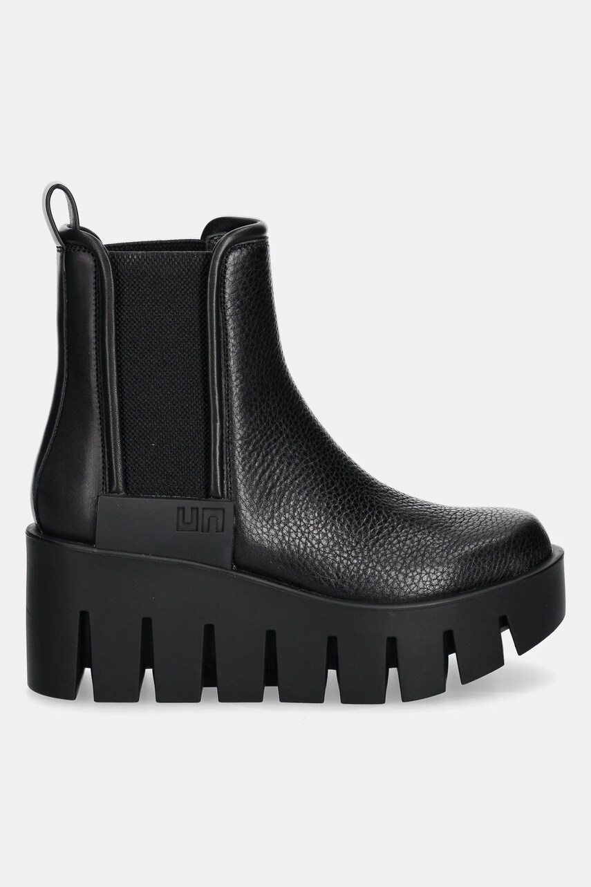 Шкіряні черевики United Nude Grip Chelsea Lo III жіночі колір чорний на танкетці 1086901192
