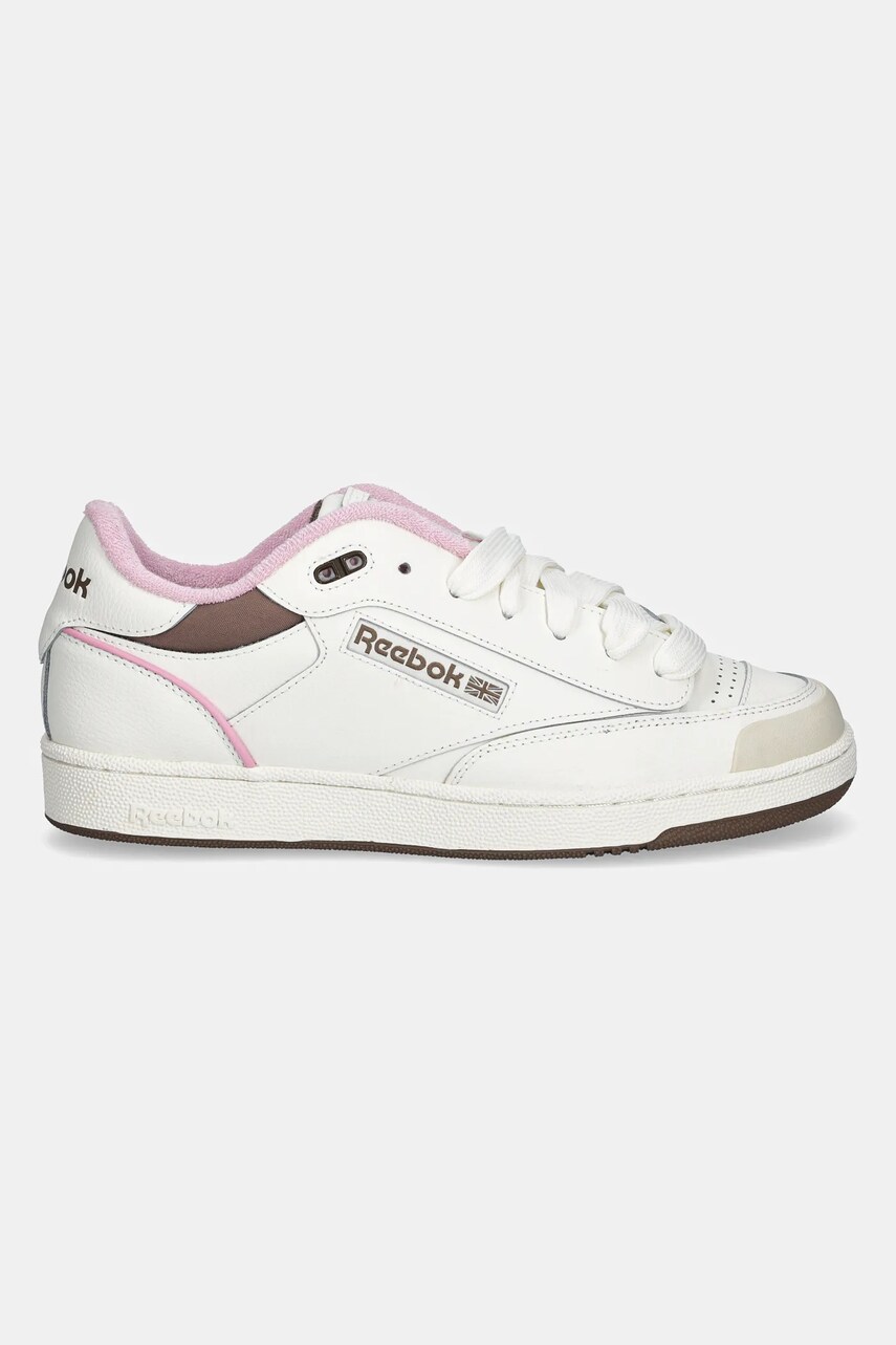 Шкіряні кросівки Reebok Classic Club C Bulc колір бежевий 100201214