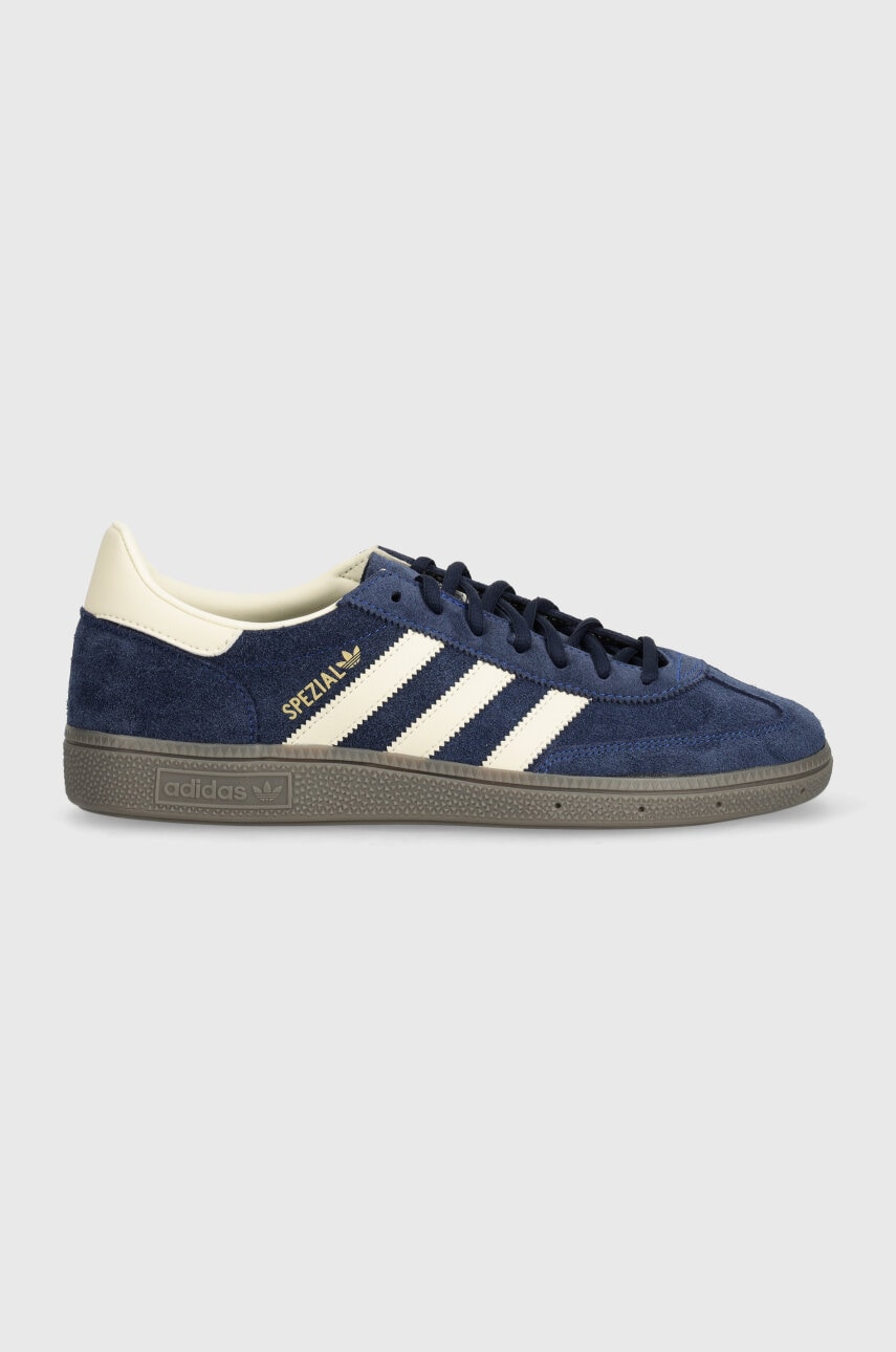 Шкіряні кросівки adidas Originals Hanball Spezial колір синій IF7087
