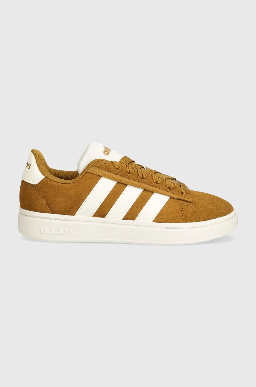 Кросівки adidas Grand Court Alpha колір коричневий IH3843