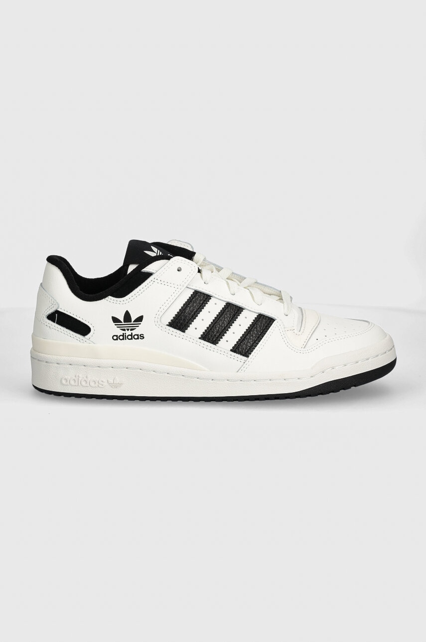 Шкіряні кросівки adidas Originals Forum Low колір білий IH7830