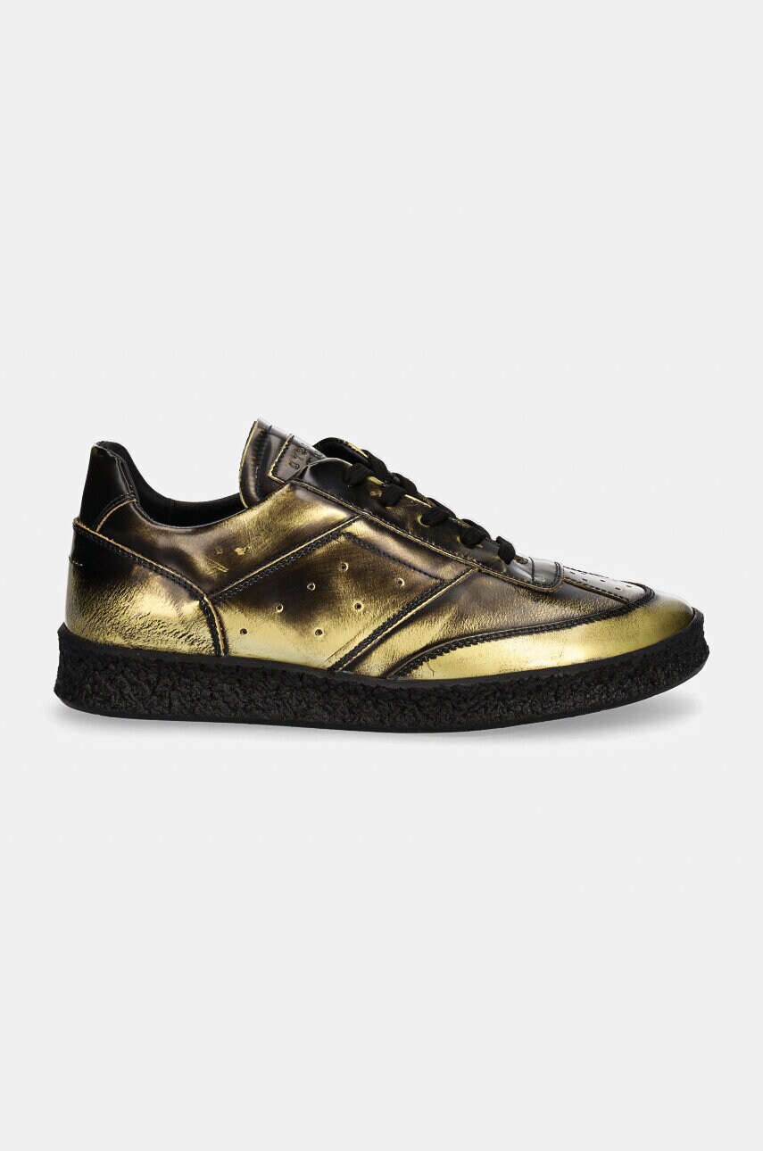 Кросівки MM6 Maison Margiela колір золотий SH1WS0003.P7979