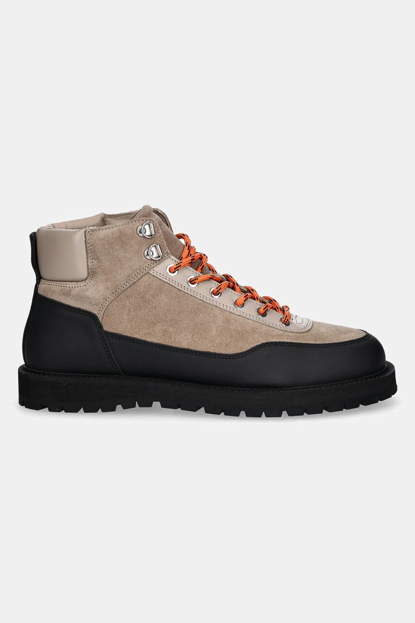 Замшеві кросівки GARMENT PROJECT Olaf Lace-Up Boot чоловічі колір коричневий GPF2606