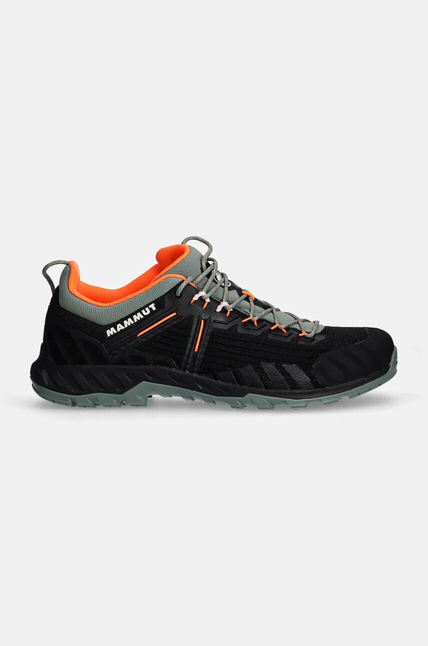 Черевики Mammut Alnasca Knit III Low чоловічі колір чорний 3020.06520