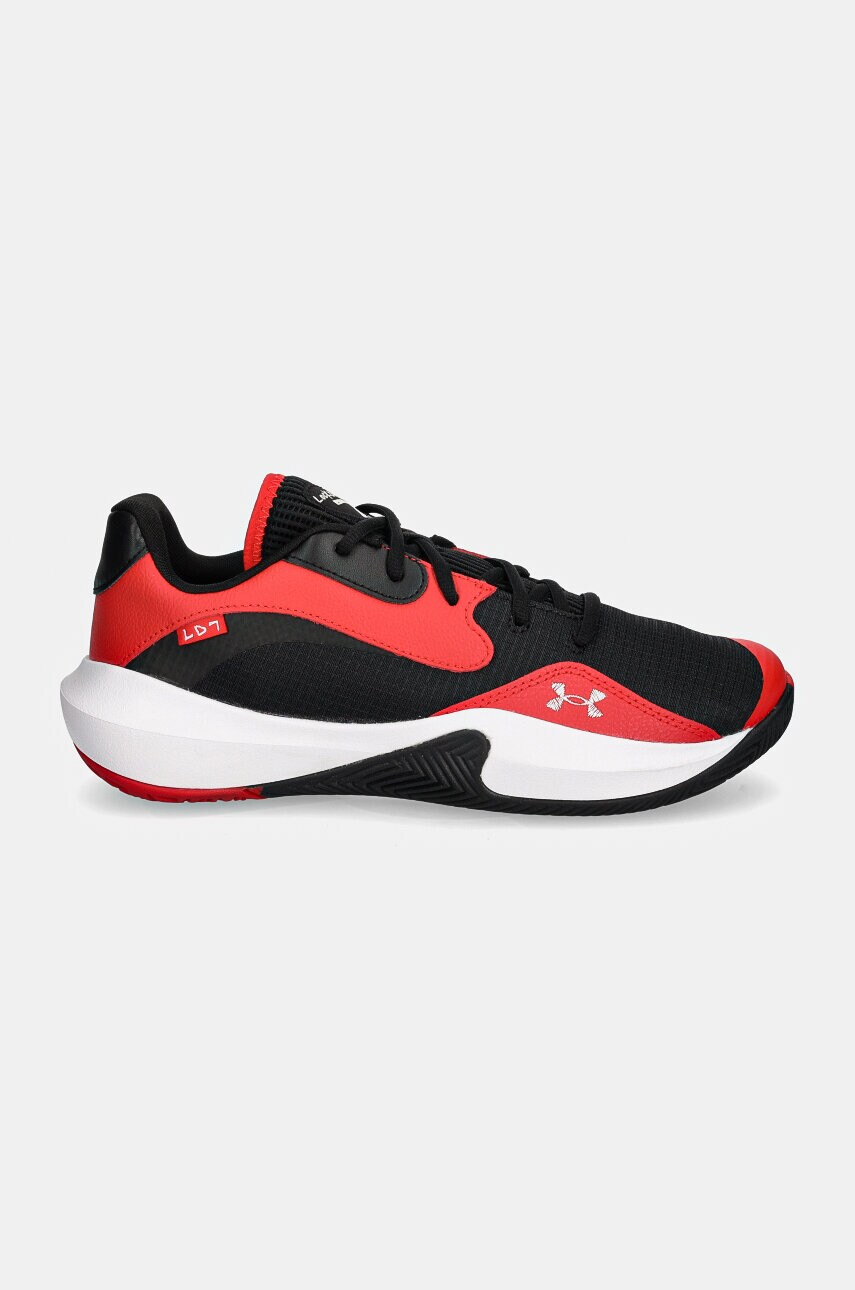 Взуття для баскетболу Under Armour Lockdown 7 Low колір червоний 3027646