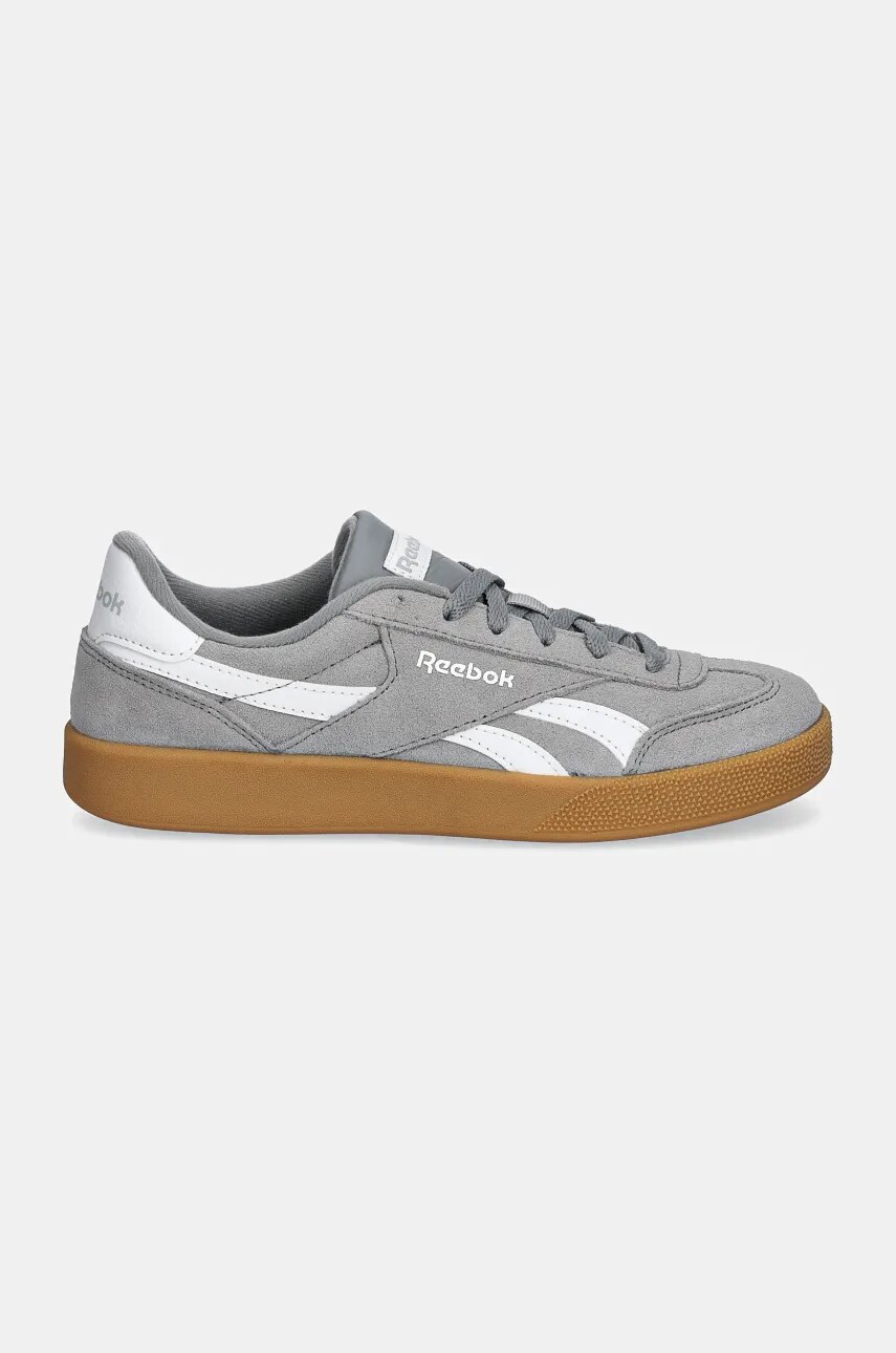 Замшеві кросівки Reebok Classic Reebok Smash Edge колір сірий 100212578