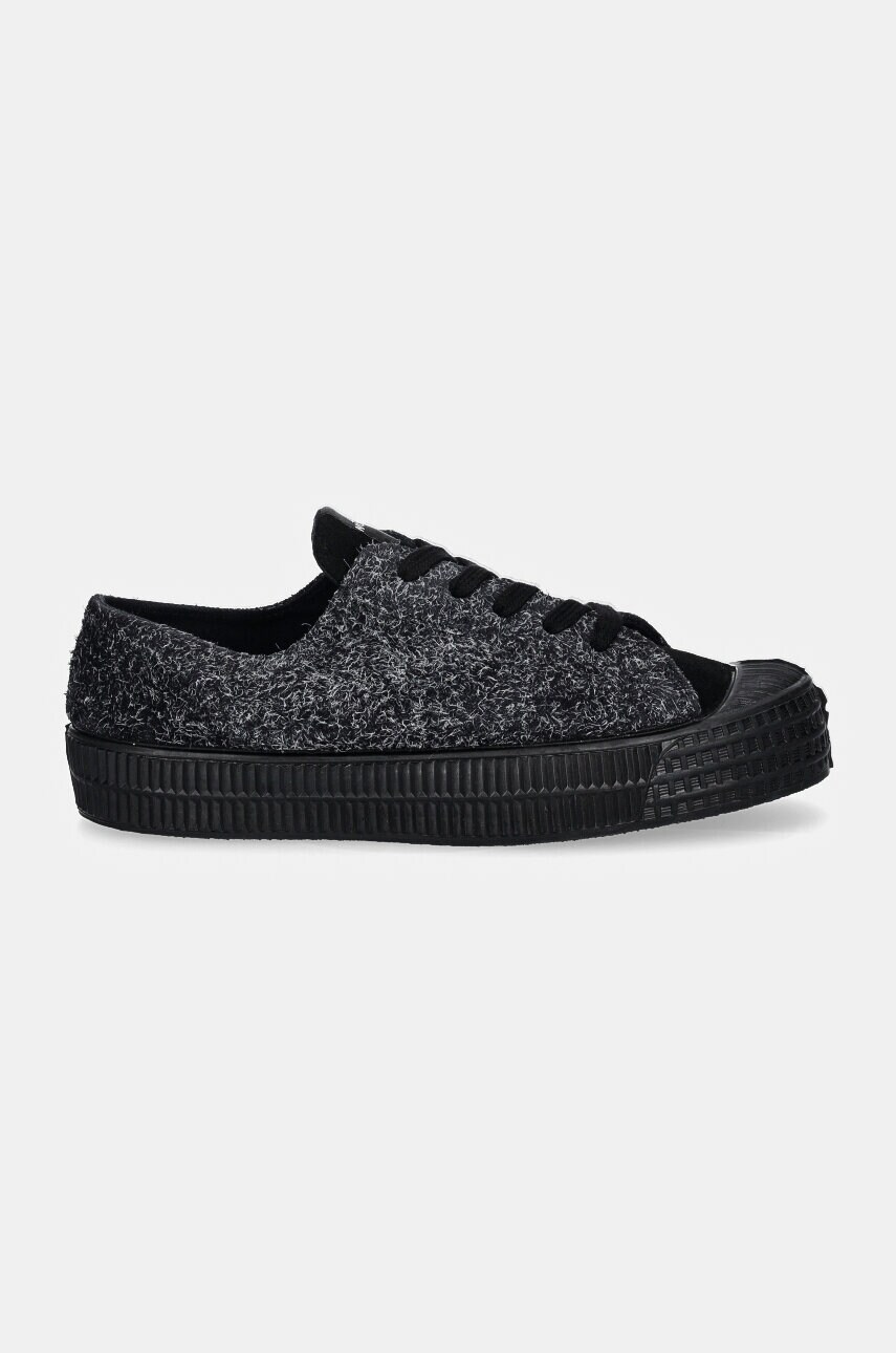 Замшеві кеди Novesta Star Master Hairy Suede колір чорний N354002.NER000615