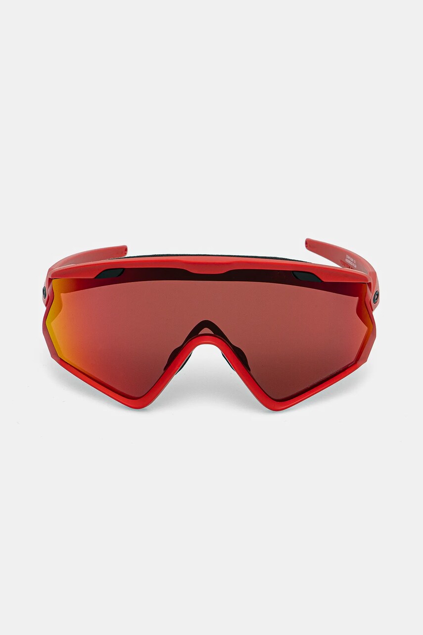 Сонцезахисні окуляри Oakley Wind Jacket 2.0 колір червоний OO9418
