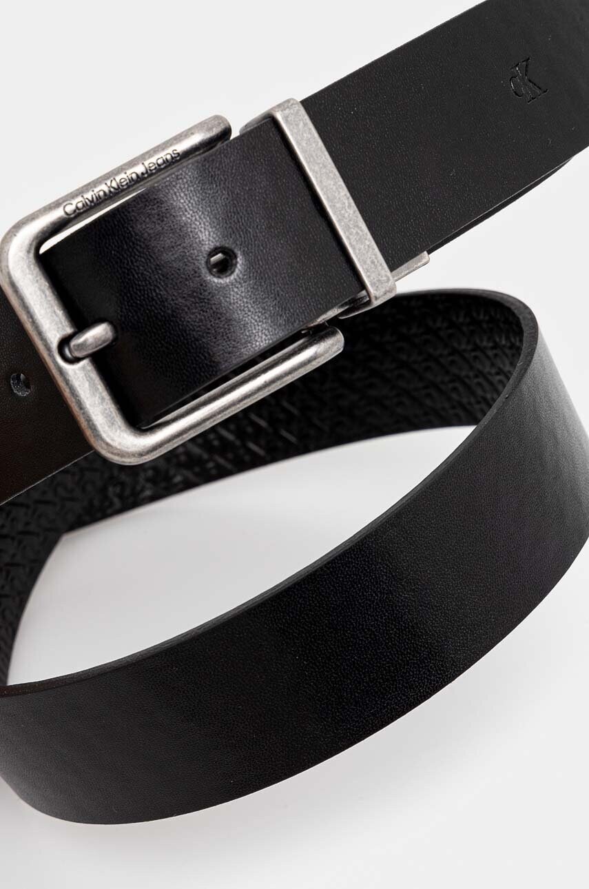 Двосторонній ремінь Calvin Klein Jeans чоловічий колір чорний K50K512083