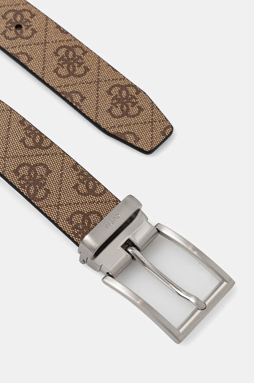 Ремінь Guess чоловічий колір бежевий BMCMLO.P4335