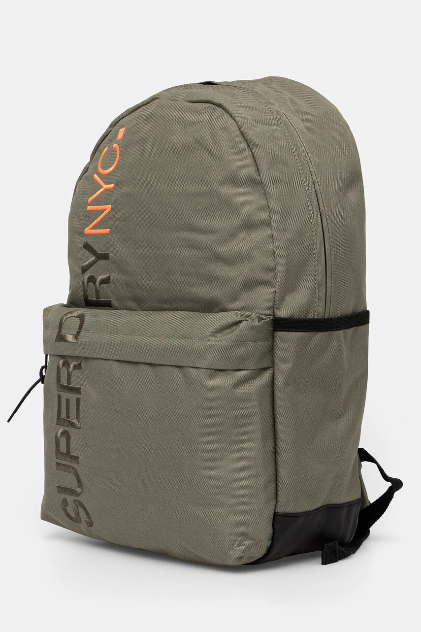 Рюкзак Superdry жіночий колір зелений великий з аплікацією W9110371A-VCH