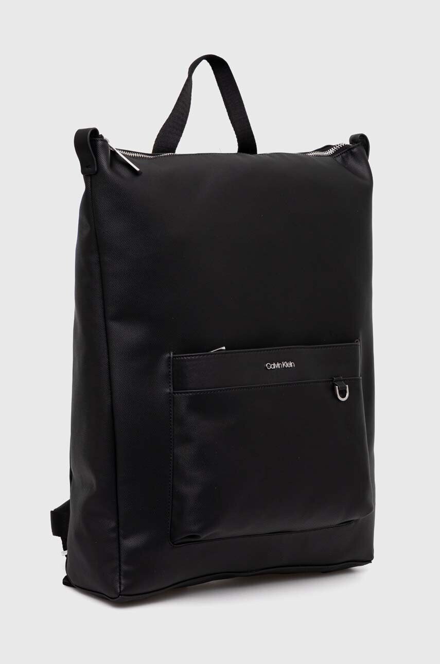 Рюкзак Calvin Klein чоловічий колір чорний великий однотонний K50K511847