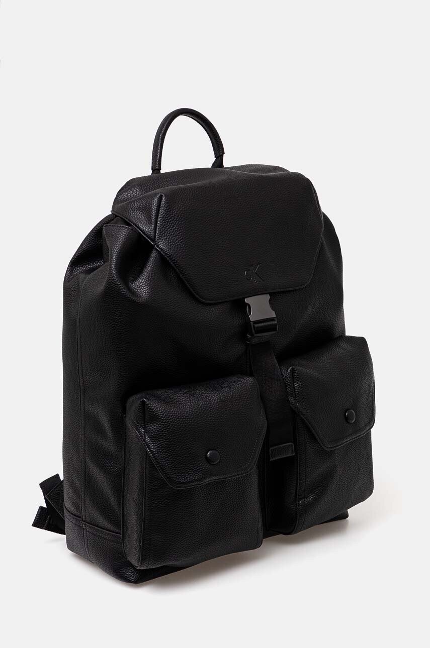 Рюкзак Calvin Klein Jeans чоловічий колір чорний великий однотонний K50K512544