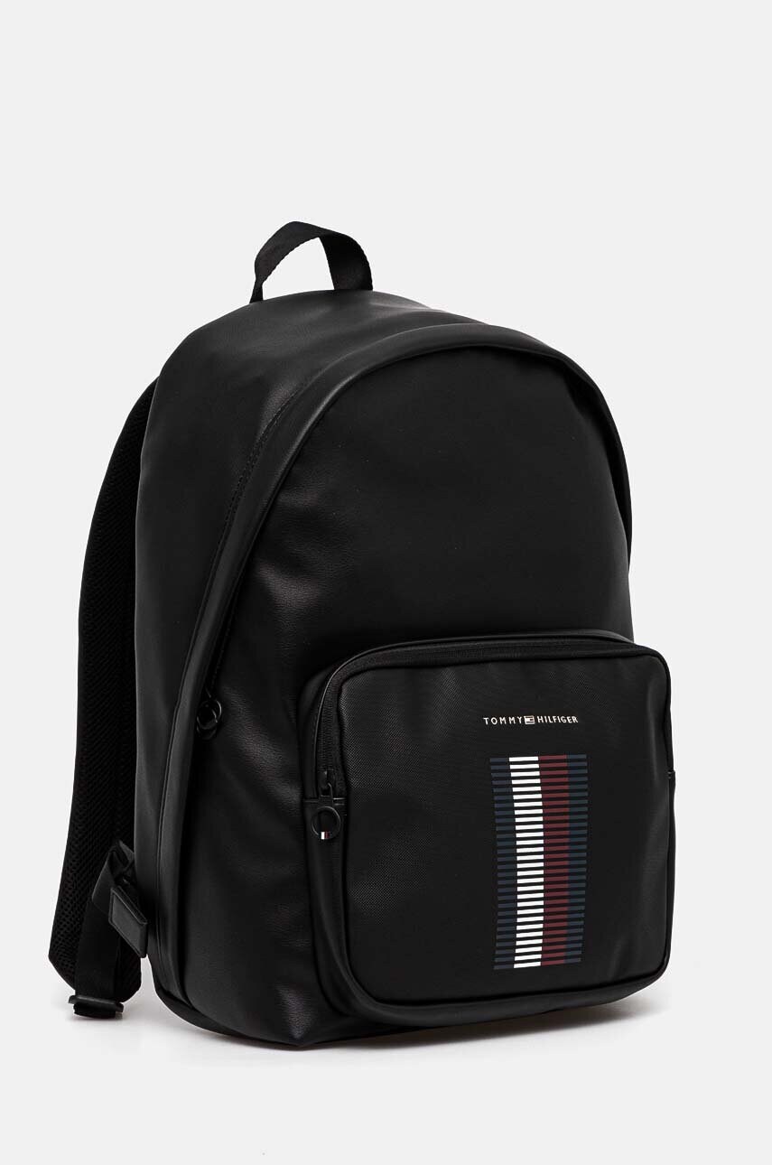 Рюкзак Tommy Hilfiger чоловічий колір чорний великий з принтом AM0AM12973