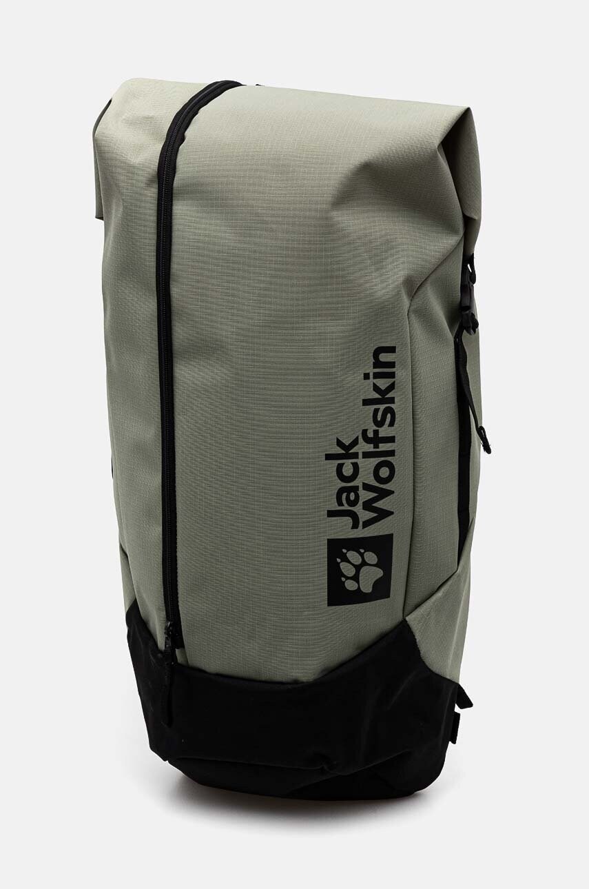 Рюкзак Jack Wolfskin All-In Pack 30 колір зелений великий з принтом A62108
