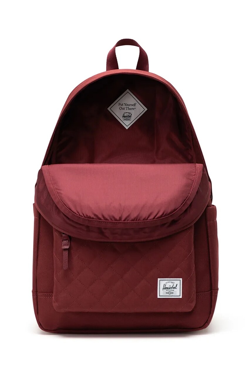 Рюкзак Herschel Heritage Backpack колір бордовий великий однотонний 11383-06501-OS