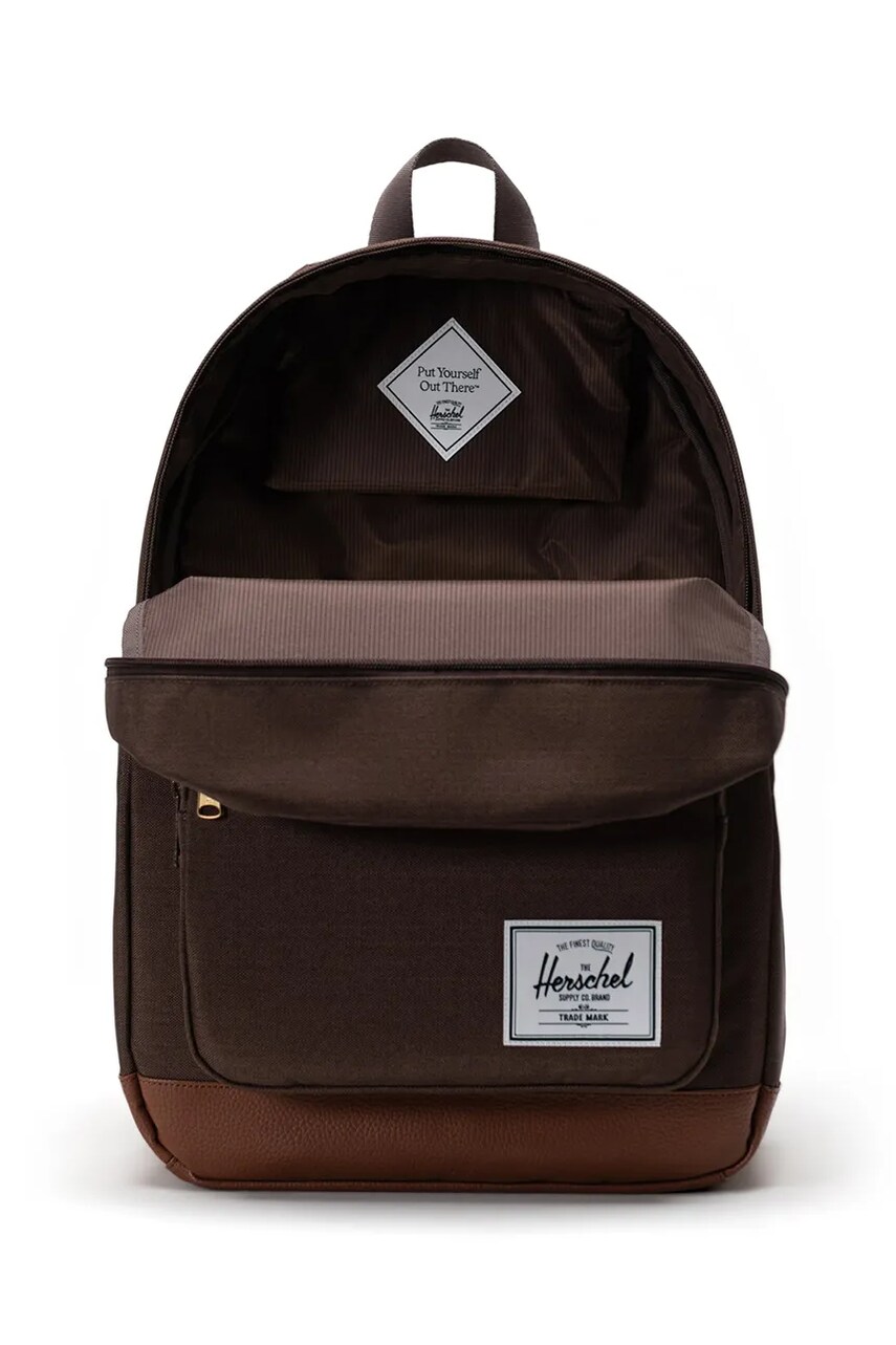 Рюкзак Herschel Pop Quiz Backpack колір коричневий великий однотонний 11405-06499-OS