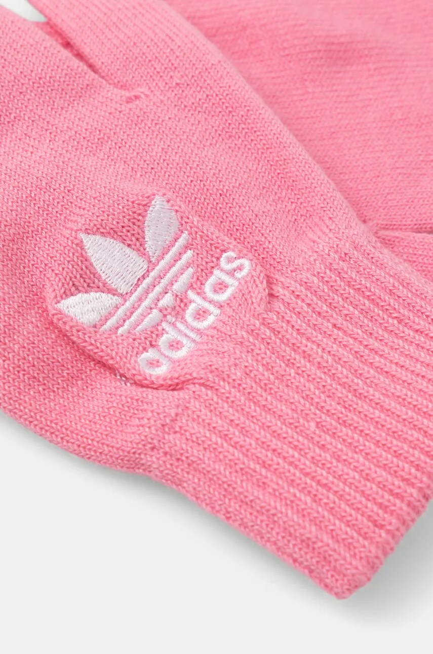 Рукавички adidas Originals жіночі колір рожевий JG6122