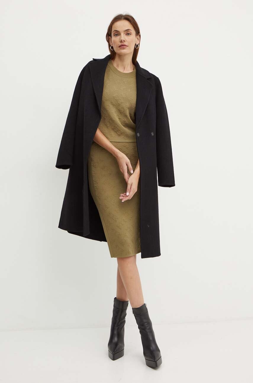 Спідниця Pinko колір зелений midi олівець 103973 A21T