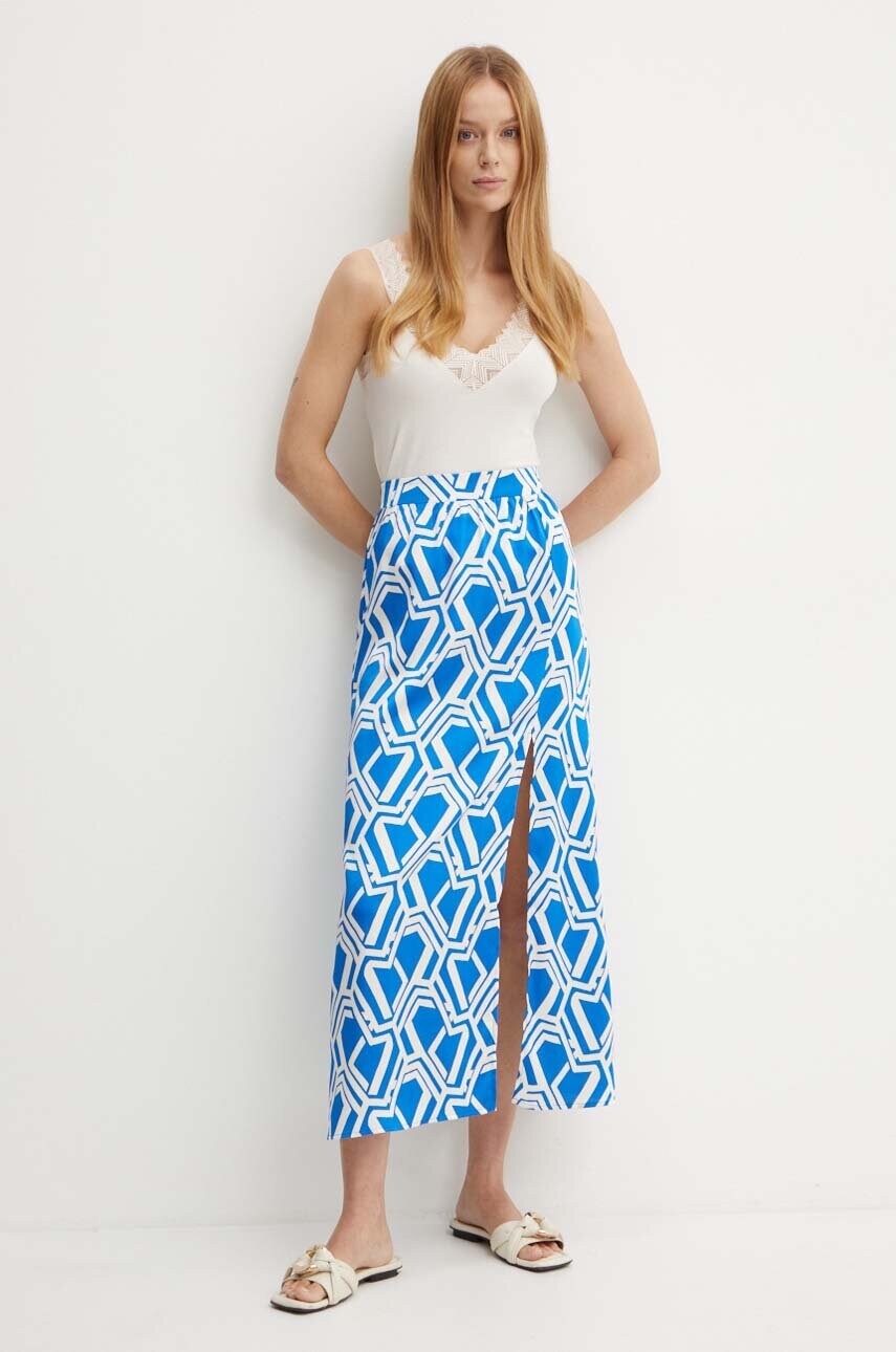 Спідниця Morgan JBLUE midi пряма JBLUE
