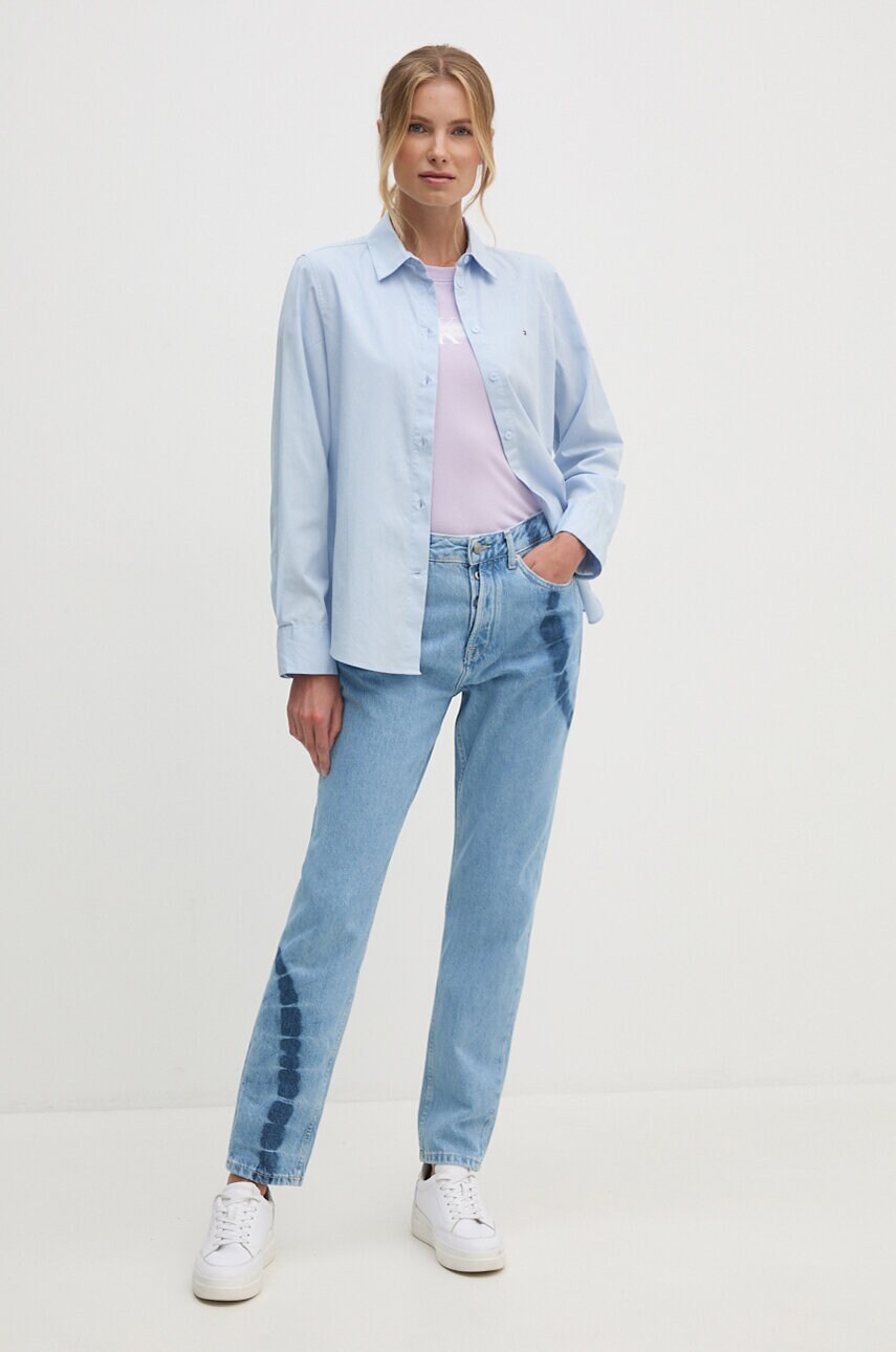 Джинси Pepe Jeans TAPERED JEANS HW TIE DYE жіночі висока посадка PL204714