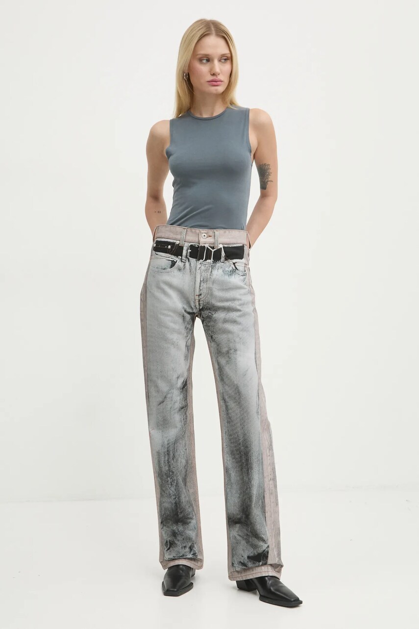 Джинси Y/Project YP TROMPE L'OEIL JEANS жіночі висока посадка 207PA019